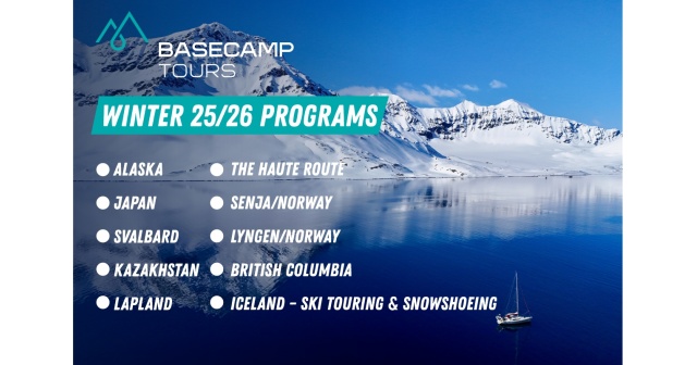 WINTER 25/26 WITH BASECAMP TOURS – YOUR DREAM ADVENTURES START NOW!