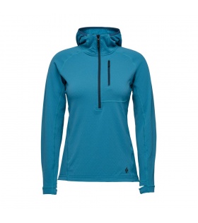 Блуза Black Diamond Coefficient Quarter Zip Fleece Hoody W's