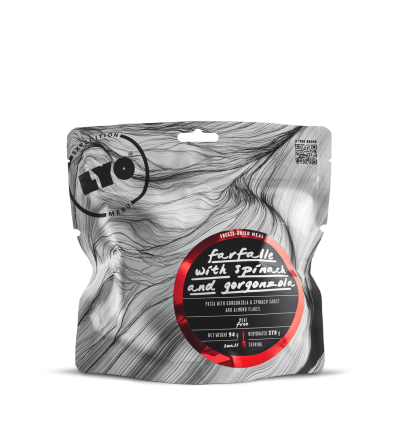 LYO Farfalle with Gorgonzola and Spinach Sauce 370g