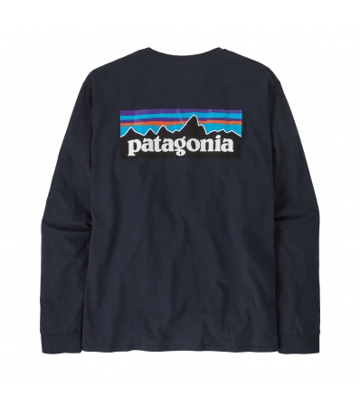 Blouse Patagonia Long-Sleeved P-6 Logo Responsibili-Tee M's