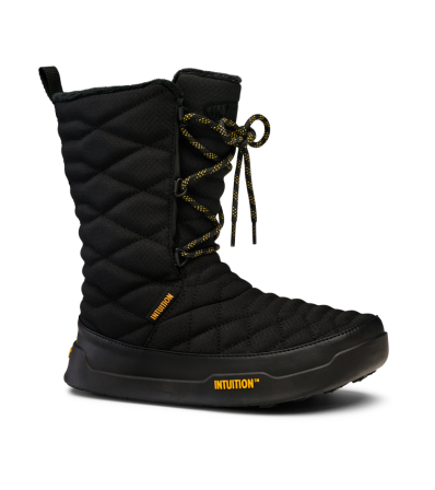 Intuition High Booties Black Gold