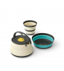 Sea To Summit Frontier Ultralight Collapsible Kettle Cook Set - 3 piece