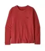 T-shirt Patagonia Long-Sleeved P-6 Logo Responsibili-Tee W's